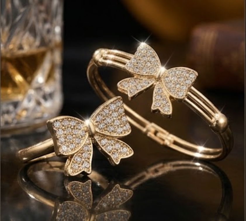 CONJUNTO GOLDEN BUTTERFLY