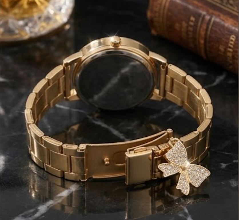CONJUNTO GOLDEN BUTTERFLY